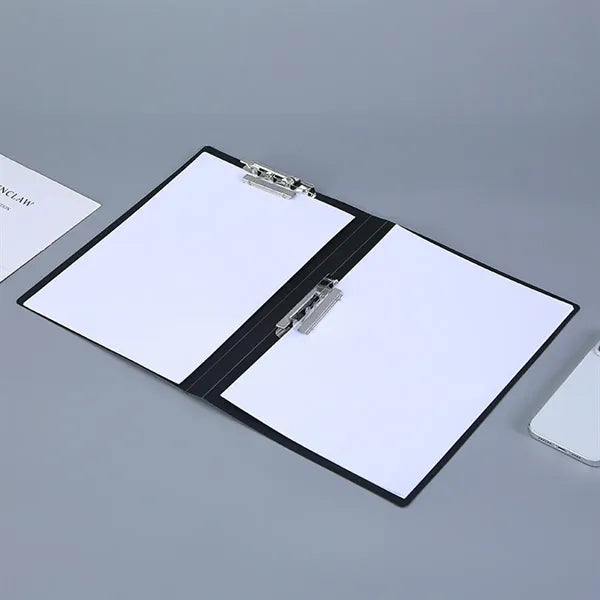 A4 Thick File Folder Double Clip Document Organizer File
