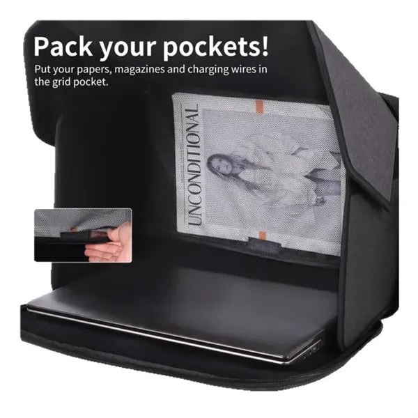 Foldable Laptop Bag with Sun Shade Outdoor Portable
