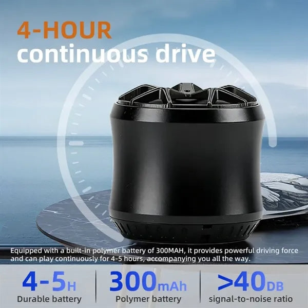 Metal Bluetooth Speaker, Mini Portable, Outdoor & Home Use