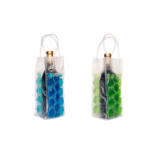 Gel Wine Bottle Chill Cooler Ice Bag - Freezer Bag- Vodka