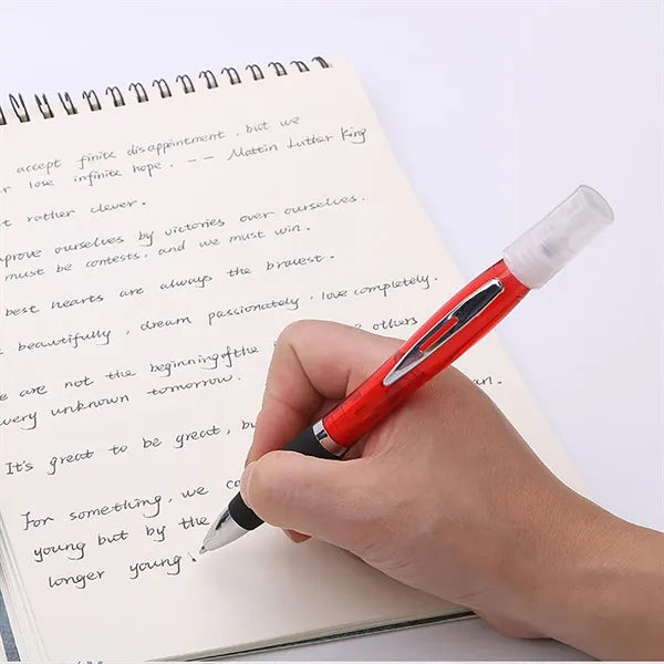 Portable Multi Function Spray Ballpoint Pen