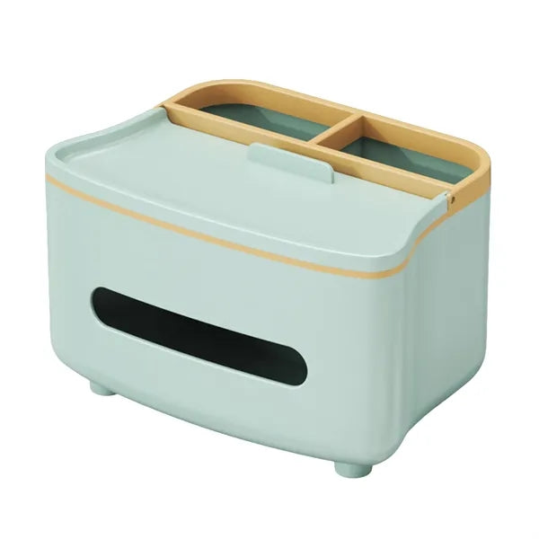 Elegant Modern Living Room Desktop Organizer Tissue Box