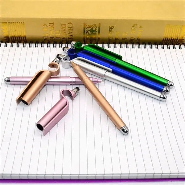 Portable Phone Stand Stylus Ballpoint Pen