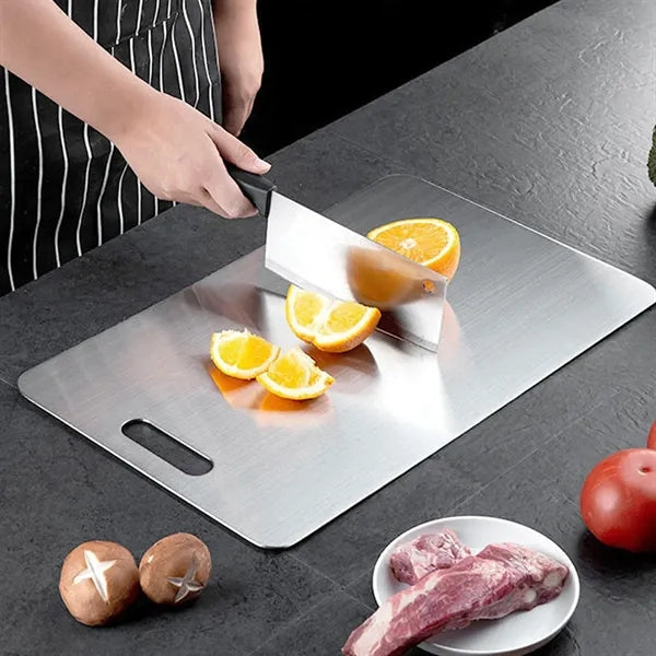 Premium 304 Stainless Steel Cutting Board