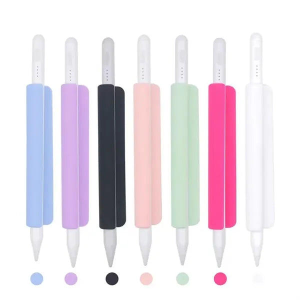 Adhesive Silicone Pen Holder Sleeve