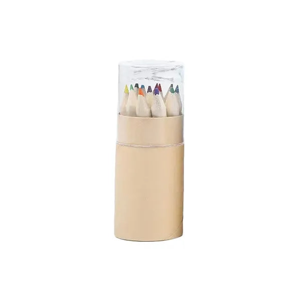 12-Piece Colorful Pencil Kit with Sharpener