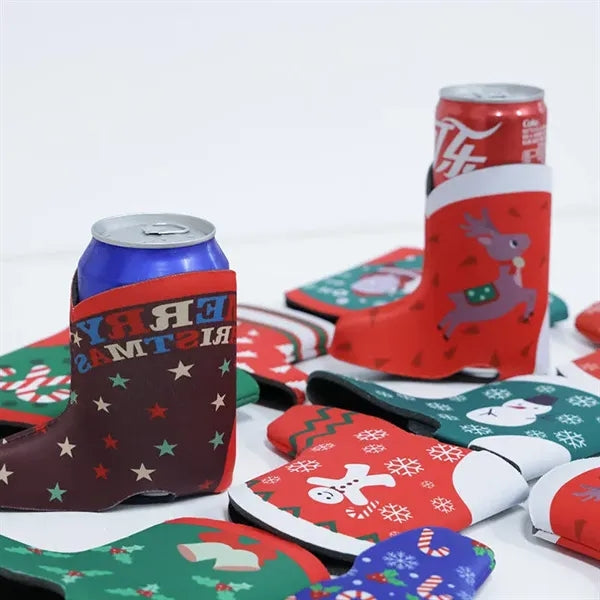 Boot-Shaped Can Cooler Sleeve