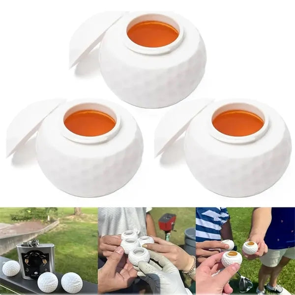 Golf Ball Shaped Shot Glass