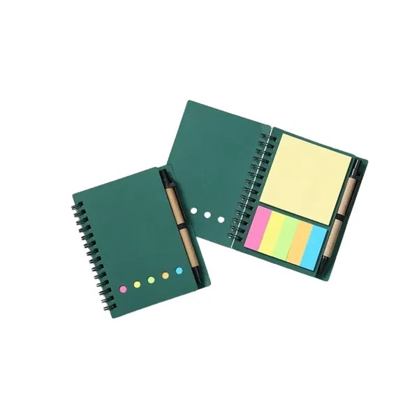 A6 Spiral Sticky Notes Notebook
