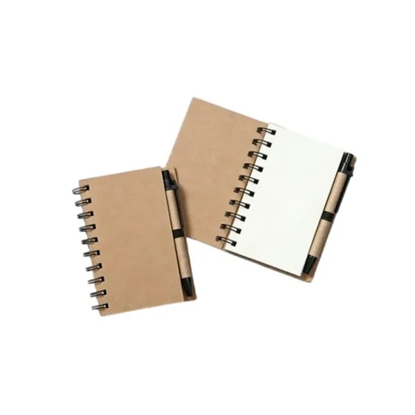 A6 Recyclable Spiral Small Notebook