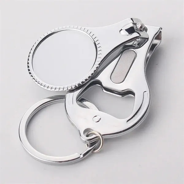 3 in 1 Nail Clipper with Keychain and Bottle Opener
