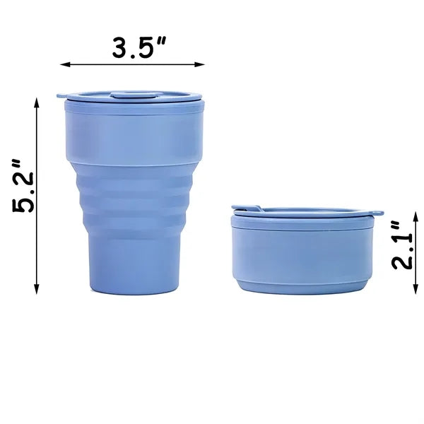 Food-Grade Silicone Compressed Coffee Pouch Cup