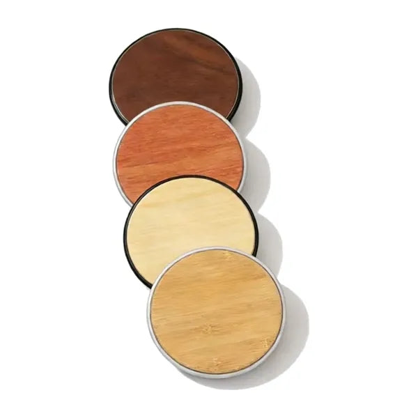 Wooden 10W Qi Fast Wireless Charging Pad