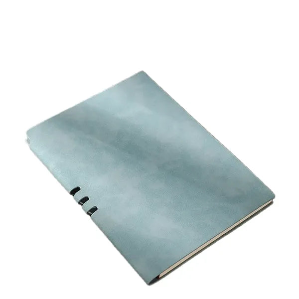 Vintage A5 Leather Notebook with Pen Slot & Custom Logo