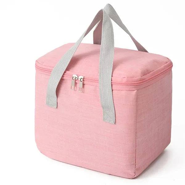 Insulated Cationic Fabric Lunch Tote