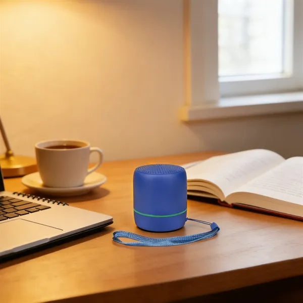 Small Wireless Bluetooth Speaker W/ Portable Lanyard