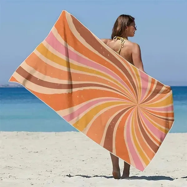 Microfiber Lightweight Beach Absorbent Compact Towel