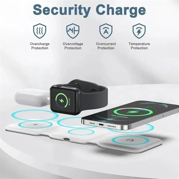 3 In 1 Foldable Wireless Charger