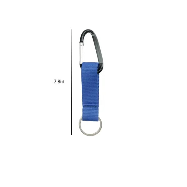 Short Strap Lanyard with Carabiner