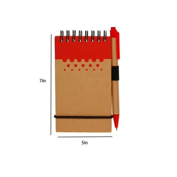 Spiral Notebook Pen Set