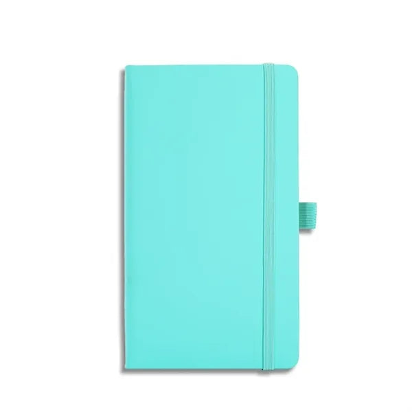 PU Leather Hardcover Notebook With Pen Loop 7" x 4"