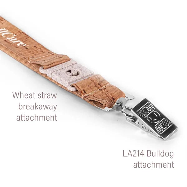 3/4" Natural Cork FastTrack Lanyard