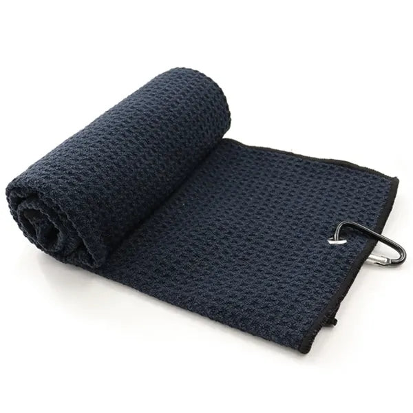 3 Holes Customized Tri-fold Golf Towel
