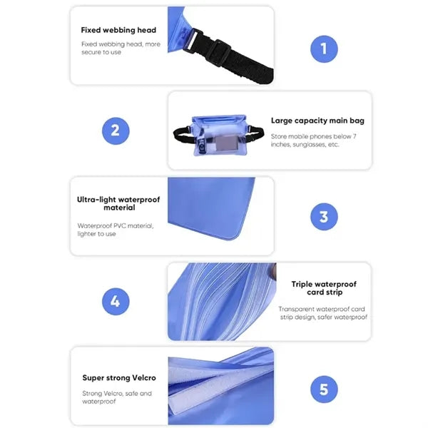 Waterproof PVC Phone Pouch