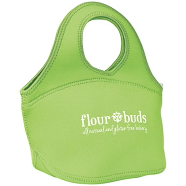 Easy Carry Zippered Neoprene Lunch Bag
