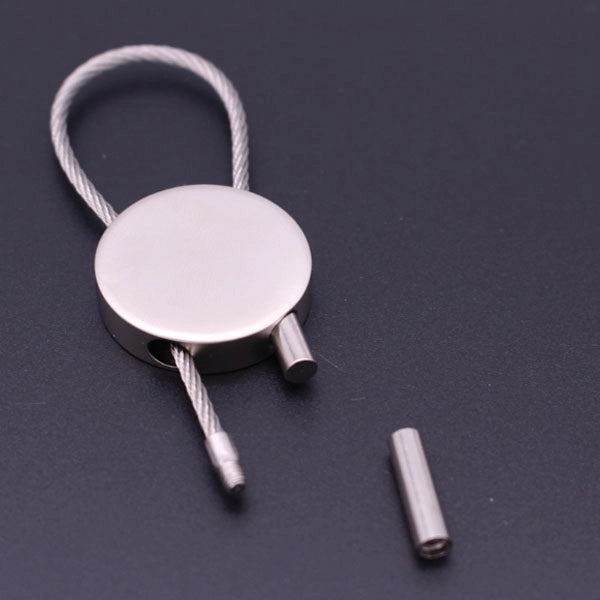 Wire Round Metal Key Ring