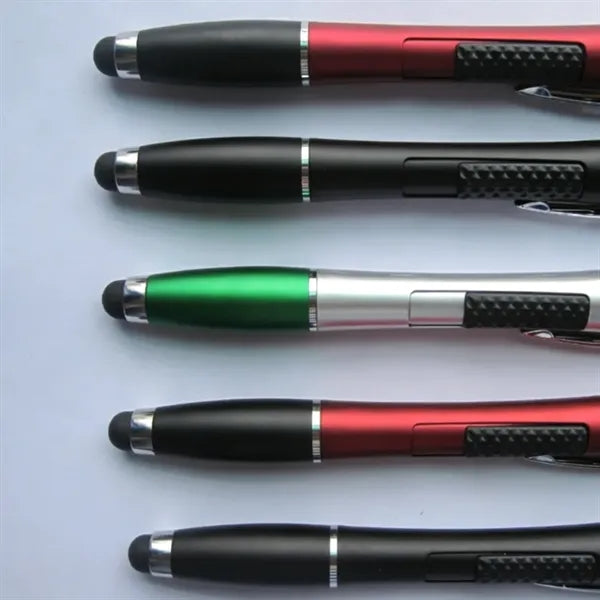 Plastic LED Light Pen With Torch Gift
