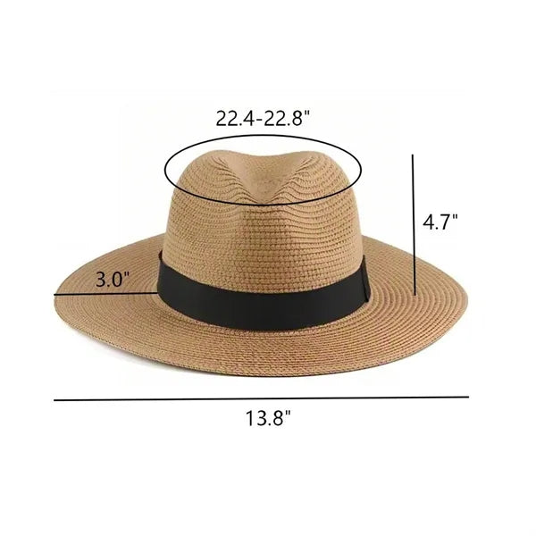 Packable Wide Brim Beach Sun Hat