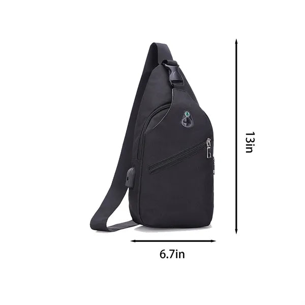 Men Crossbody Chest Bag Sling