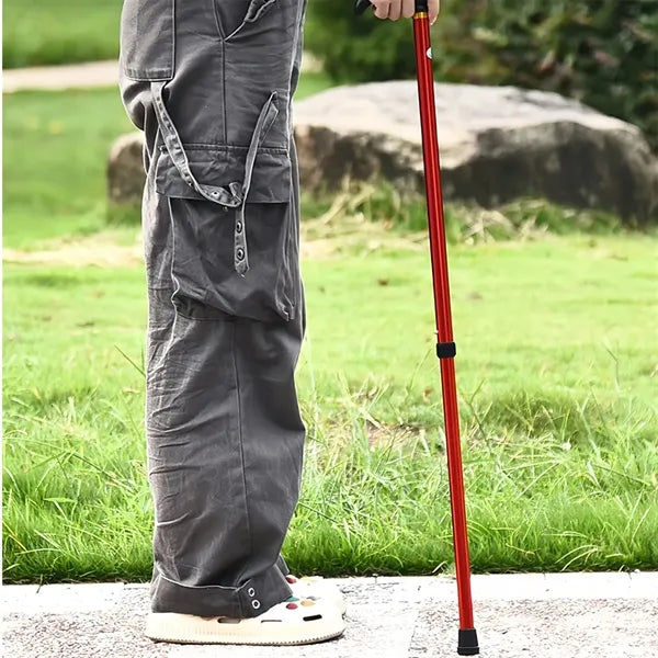 Adjustable Aluminum Alloy Walking Cane & Hiking Pole