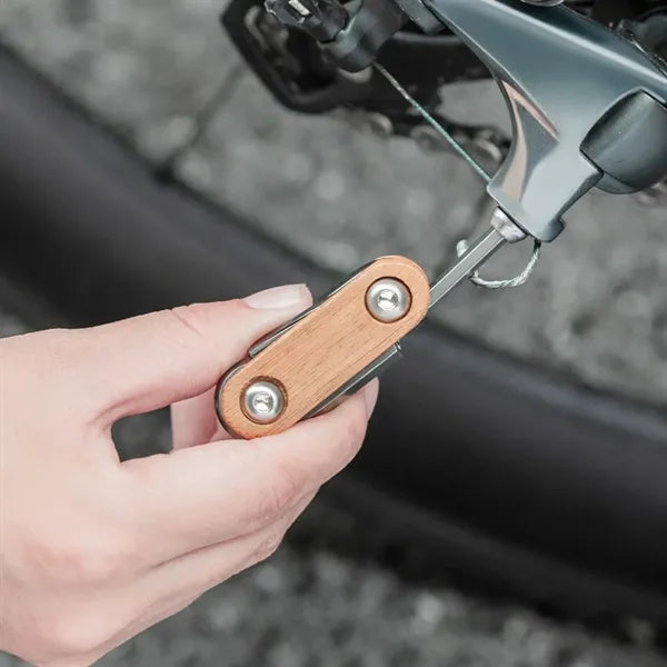 8 In 1 Bamboo Bicycle Repair Multi Tool