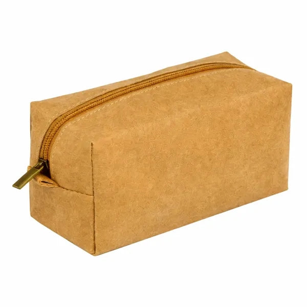 Washable Kraft Paper Cosmetic Bag
