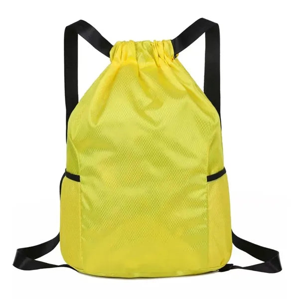 Non-woven Fabric Drawstring Bag With Wide Shoulder Straps