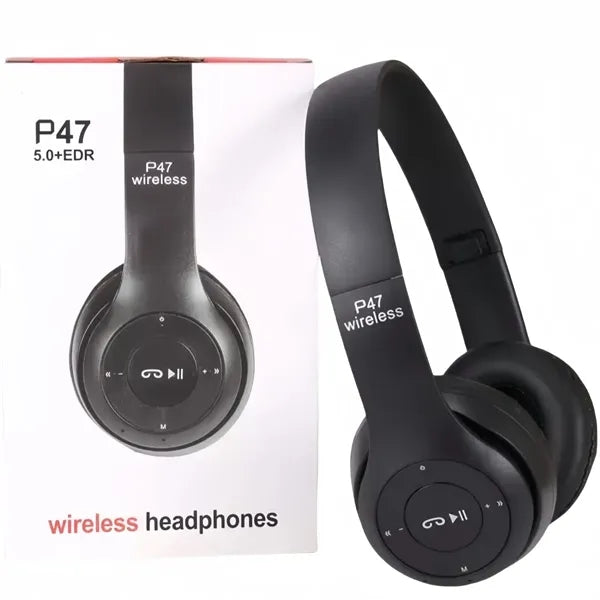 Wireless over-ear headphones