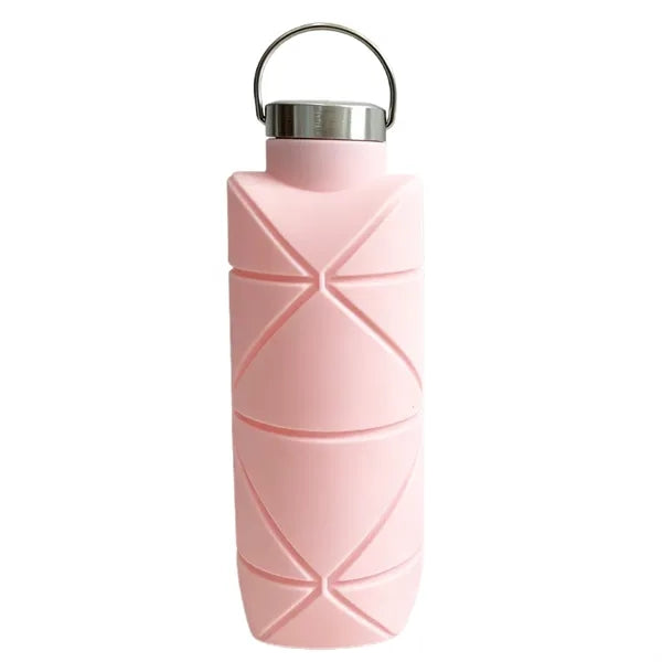 Outdoors Diamond-Shaped Collapsible Sports Bottle