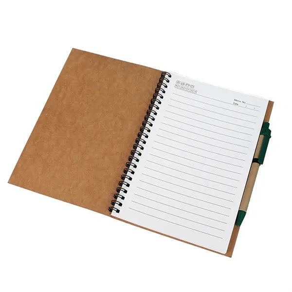 Full-Color Print Notebook With Matching Pen