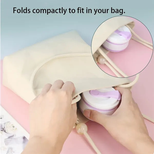 12oz Portable Foldable Water Bottle