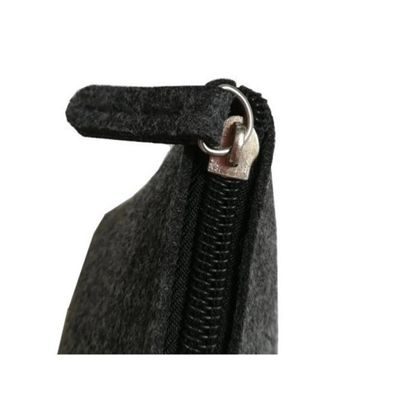 Felt Pencil Bag With Zipper