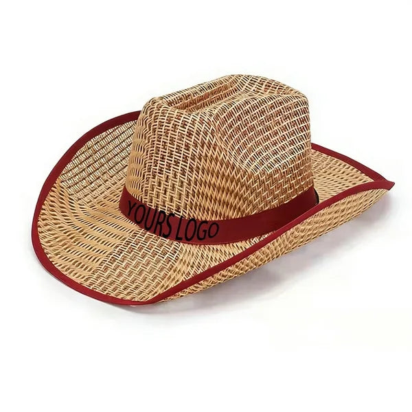 Straw Sun Hat Upturned Brim