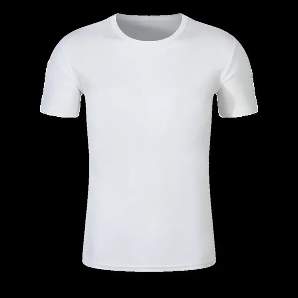 Quick-Dry Round Neck T-Shirt, Workwear wi