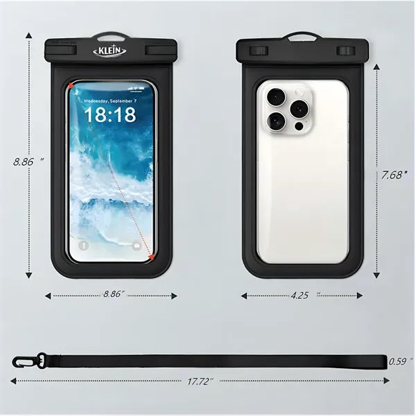 Logo Waterproof Phone Pouch Touchscreen Dry Bag