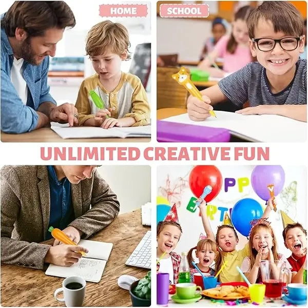 Animal Squishy Fun Pens for Kids & Teens