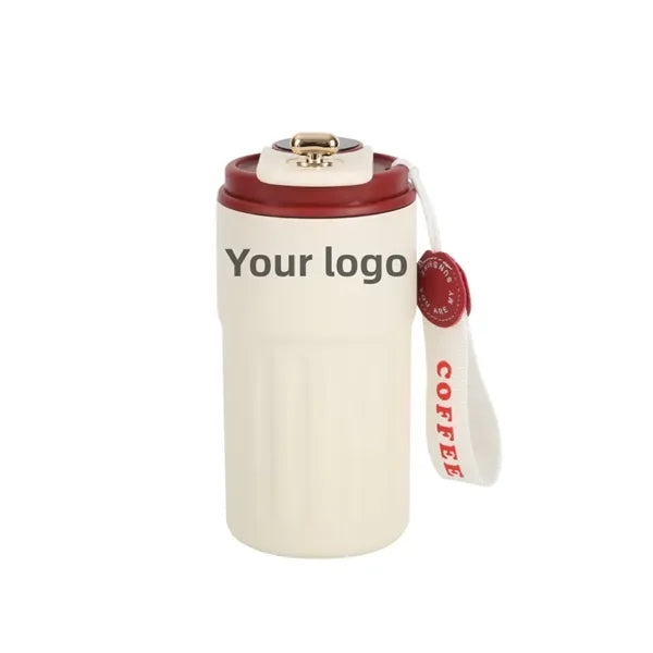 LED Temp Display 15oz Insulated Travel Coffee Mug