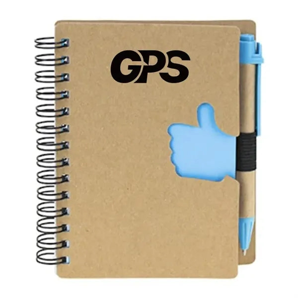 70 Pages Kraft Wood Notebook Kit