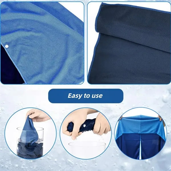 Cooling Hooded Towel for Outdoor & Sports
