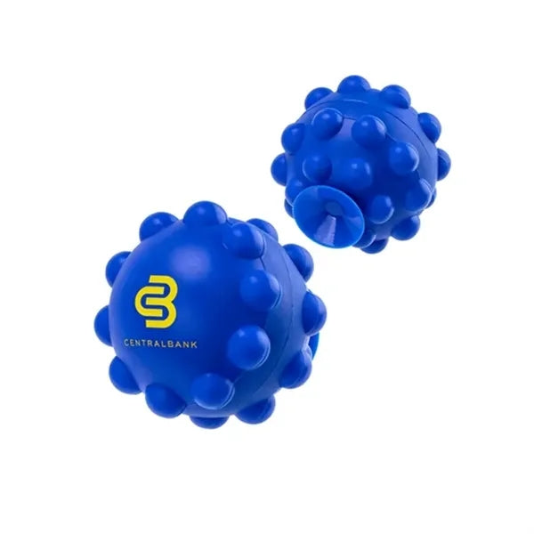 Silicone Stress Ball Suction Cup Phone Case Mount
